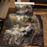 Riverside Tranquility Tale Jigsaw Puzzle 1000 Piezas